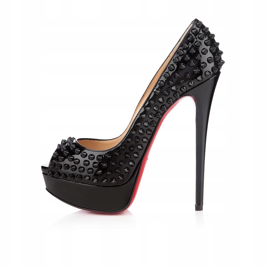 Christian Louboutin Wysokie obcasy Buty rybie usta