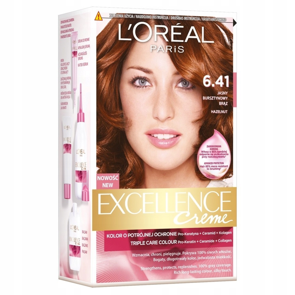 Loreal Excellence Creme Krem koloryzujący 6,41 Jas