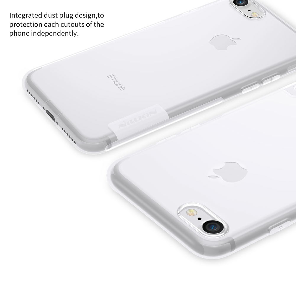 Купить ТОНКИЙ ЧЕХОЛ NILLKIN NATURE ТПУ ДЛЯ IPHONE 8 7: отзывы, фото и  характеристики на Aredi.ru (9941447437)