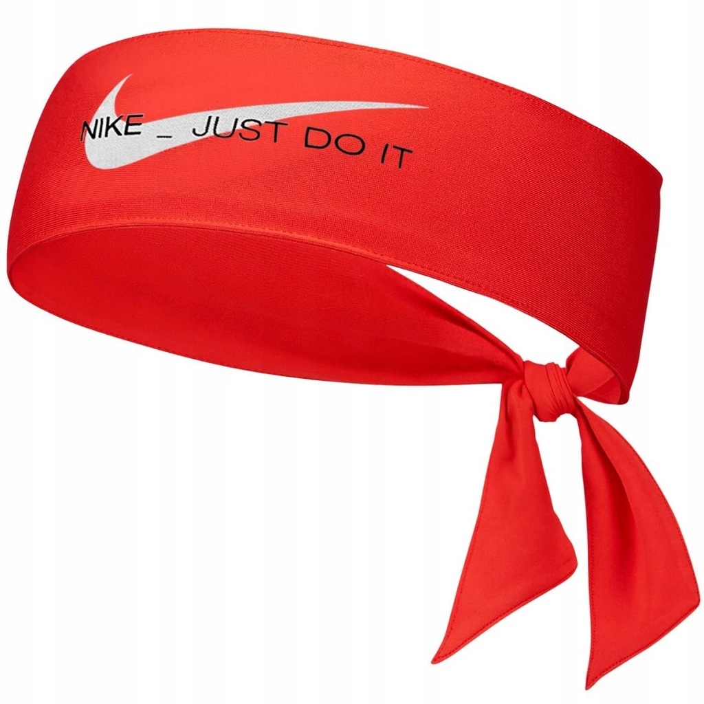 Opaska na głowę Nike Dri-FIT Tie 4.0 pomarańczowa