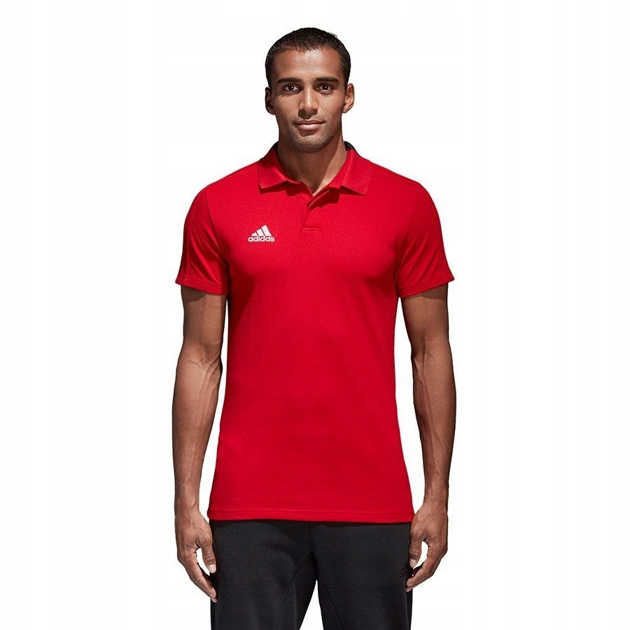 Koszulka Męska adidas Condivo 18 Polo czerwon XL