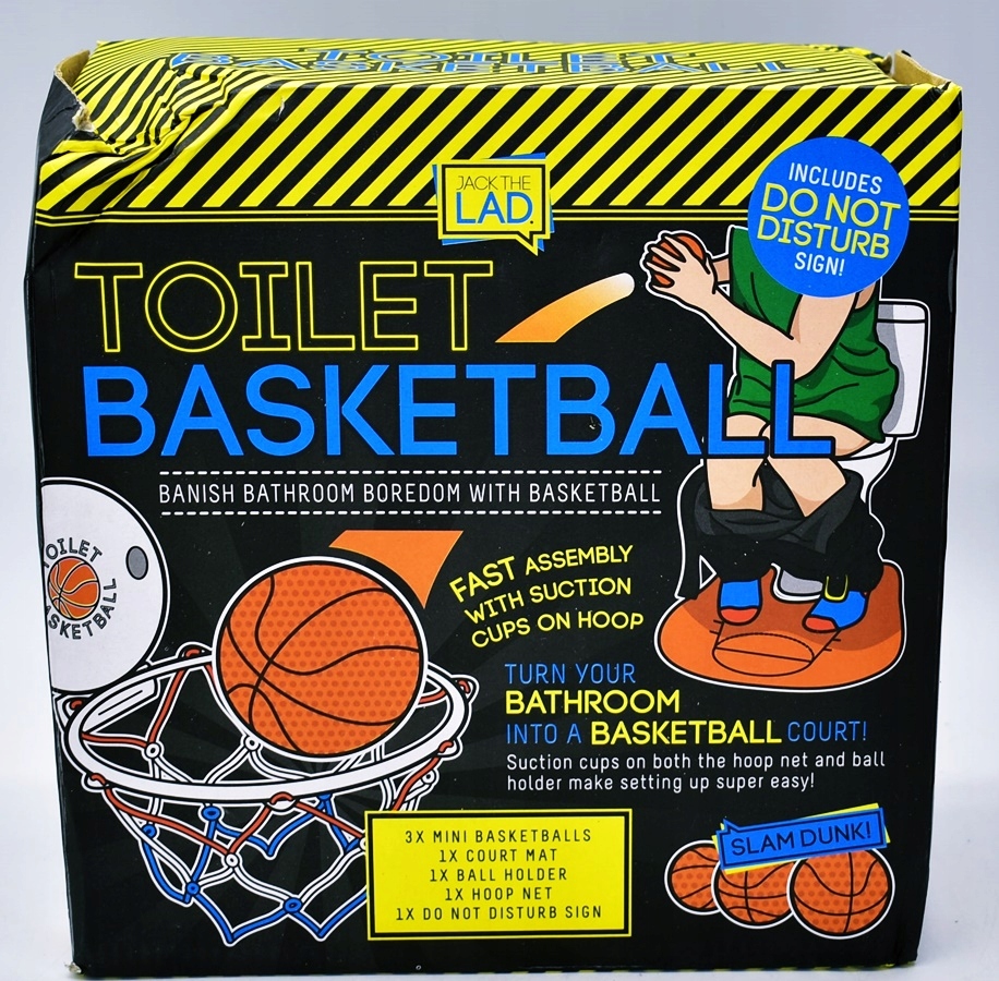 4515-52 ...TOILET BASKETBALL... a#g GRA LAZIENKOWA