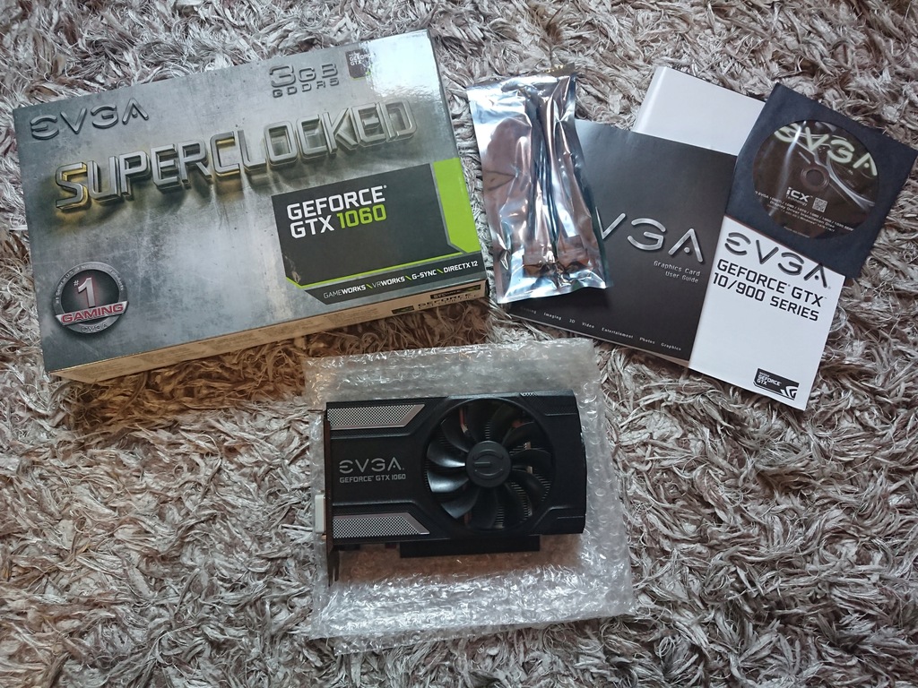 EVGA GTX 1060 SC GAMING 3GB