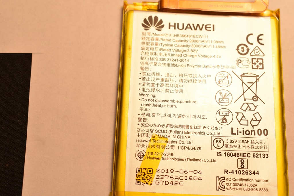 Huawei Y6 2018 Bateria 4/06/2018 #23