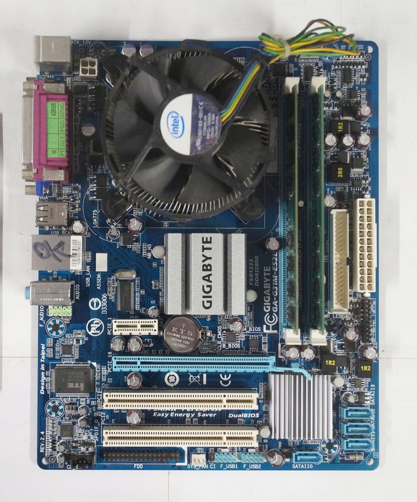 Płyta główna Gigabyte GA-G31M-ES2L Micro ATX - 13280754940 - oficjalne ...