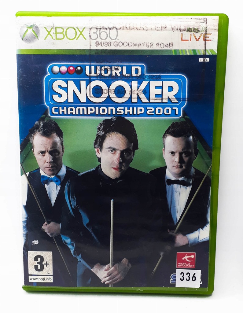 World Snooker Championship 2007 XBOX 360