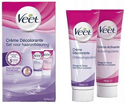 E2504 VEET KREM DO CIAŁA I TWARZY 2 x 75 ML