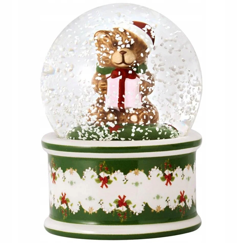 KULA ŚNIEŻNA MIŚ Christmas Toys Villeroy Boch