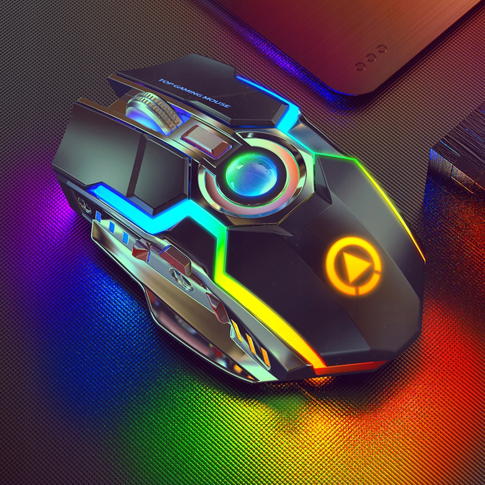 Купить ИГРОВАЯ МЫШЬ ДЛЯ ГЕЙМЕРОВ С RGB ПОДСВЕТКОЙ: отзывы, фото, характеристики в интерне-магазине Aredi.ru