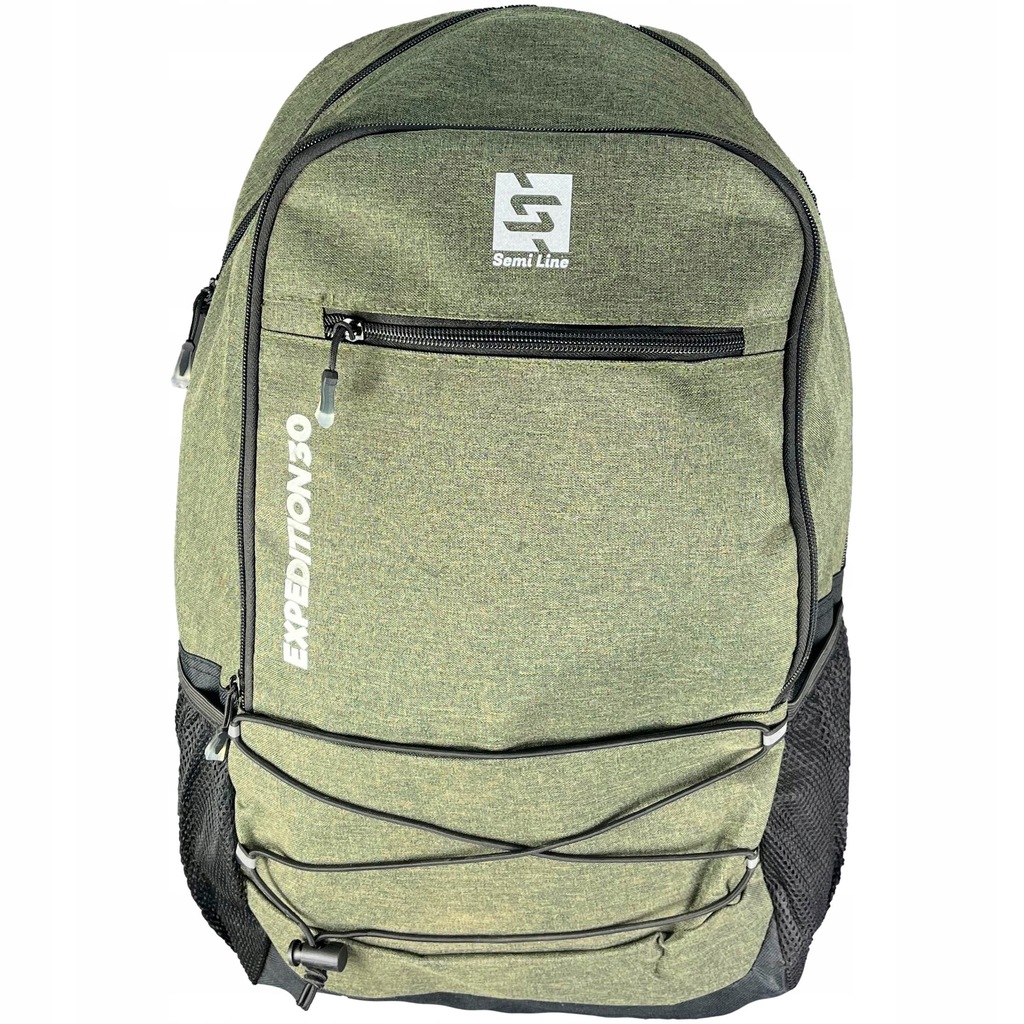 Plecak turystyczny SEMI LINE 20-40 l rudy
