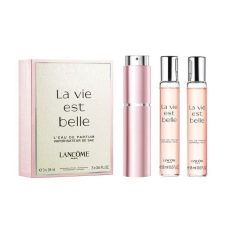 LANCOME LA VIE EST BELLE 3x 18ml (54ml) EDP +GRATI