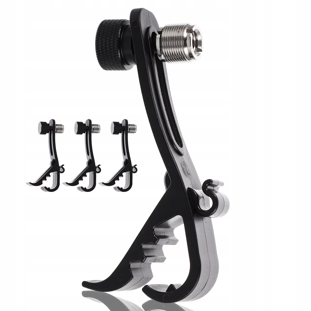 MICROPHONE CLIP FOR DRUMS PHONE MICROPHONE MIC DRUM RIM CLAMP 4 PCS