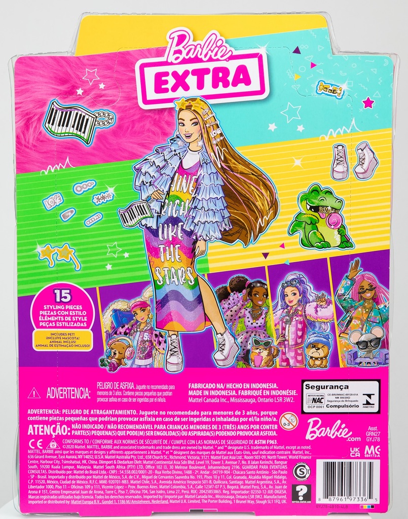 Купить Модная кукла Барби Extra Fashion и питомец GYJ78: отзывы, фото, характеристики в интерне-магазине Aredi.ru