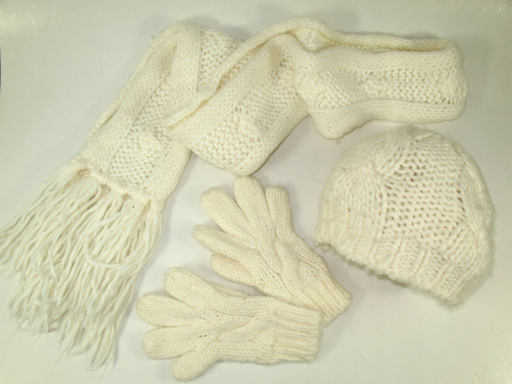 ZARA czapka + szalik + rękawiczki 2-4 lata
