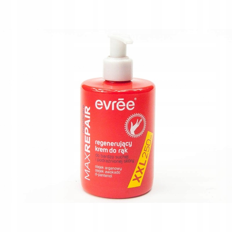 Evree Max Repair Regenerujacy Krem Do Rak EVREE MAXREPAIR REGENERUJĄCY KREM DO RĄK 250ML - 8525822055 - oficjalne archiwum Allegro