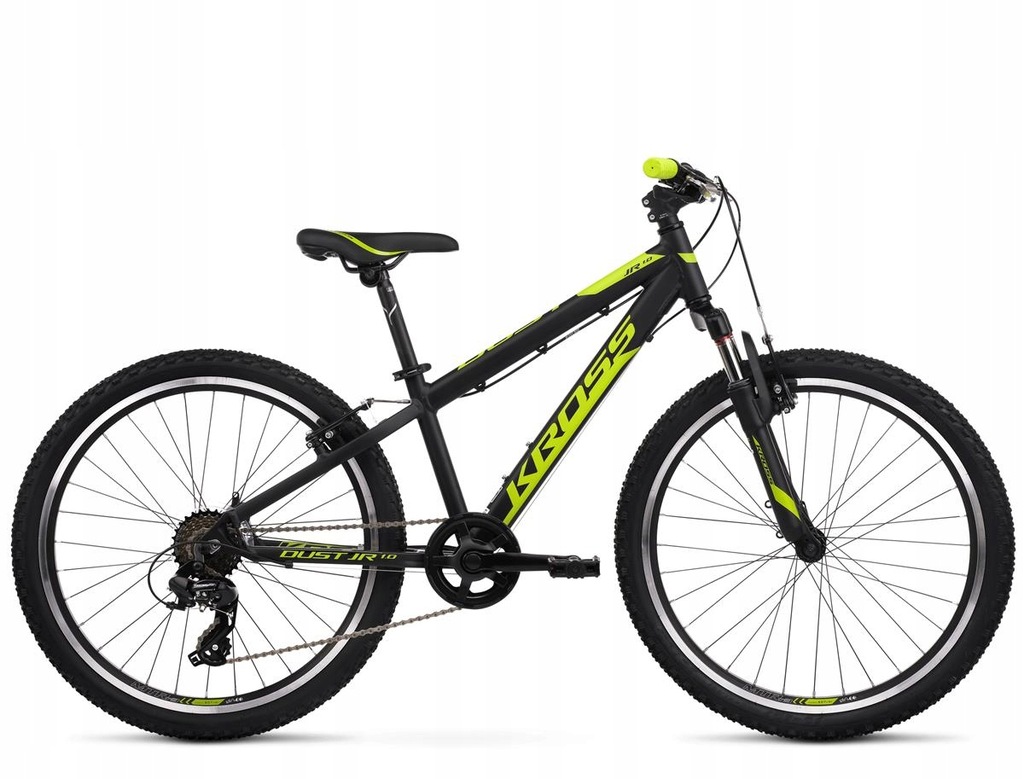 Rowery dziecięce Kross Dust JR 1.0 Czarny 24'' Zie