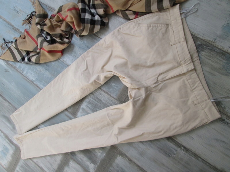 BONPRIX___SPODNIE high CHINOS RURKI___44 XXL