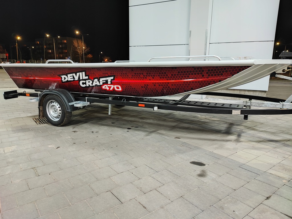 Łódka aluminiowa DEVILCRAFT 470