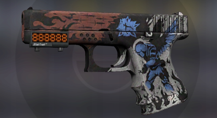 GLOCK-18 POŚWIĘCENIE SACRIFICE STATTRAK skin CS20