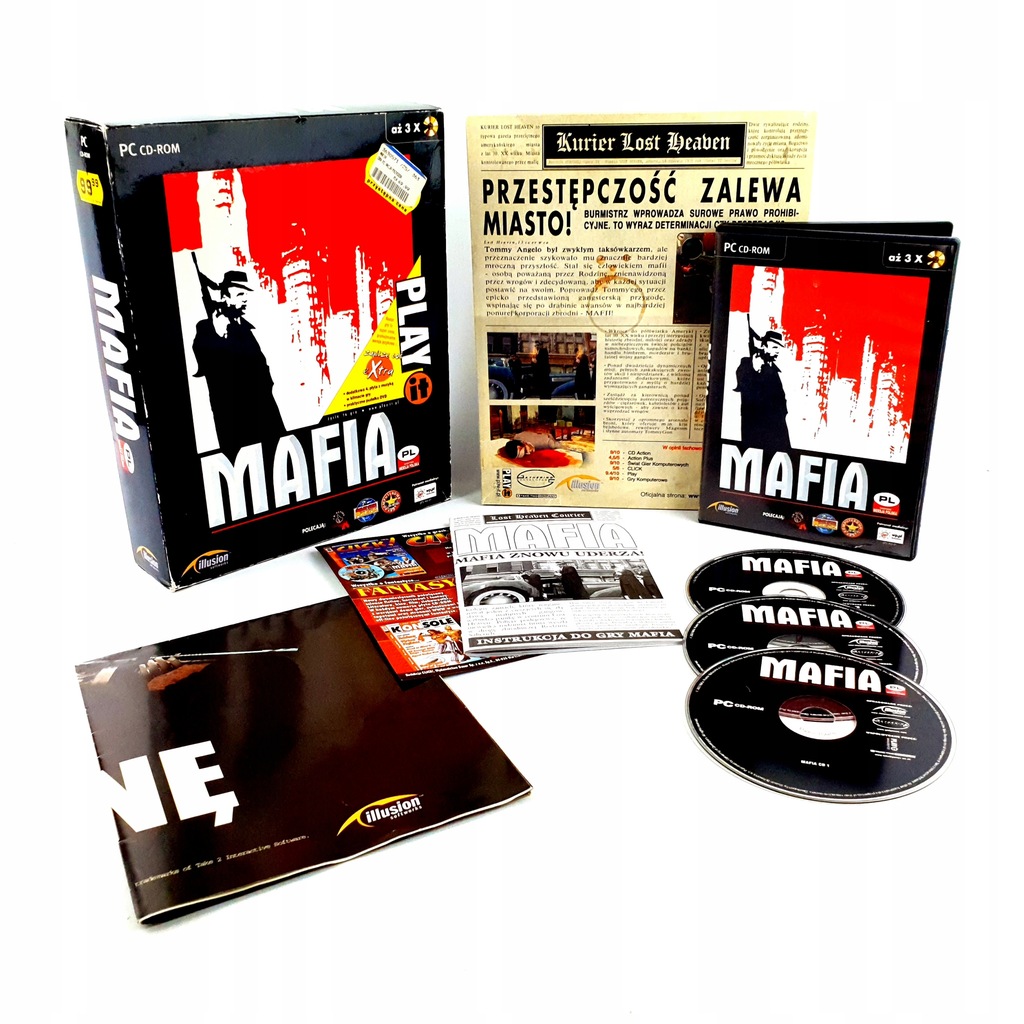 MAFIA 1 I BIG BOX KOLEKCJONERSKA POLSKIE PC PL - 7858590106 - oficjalne ...