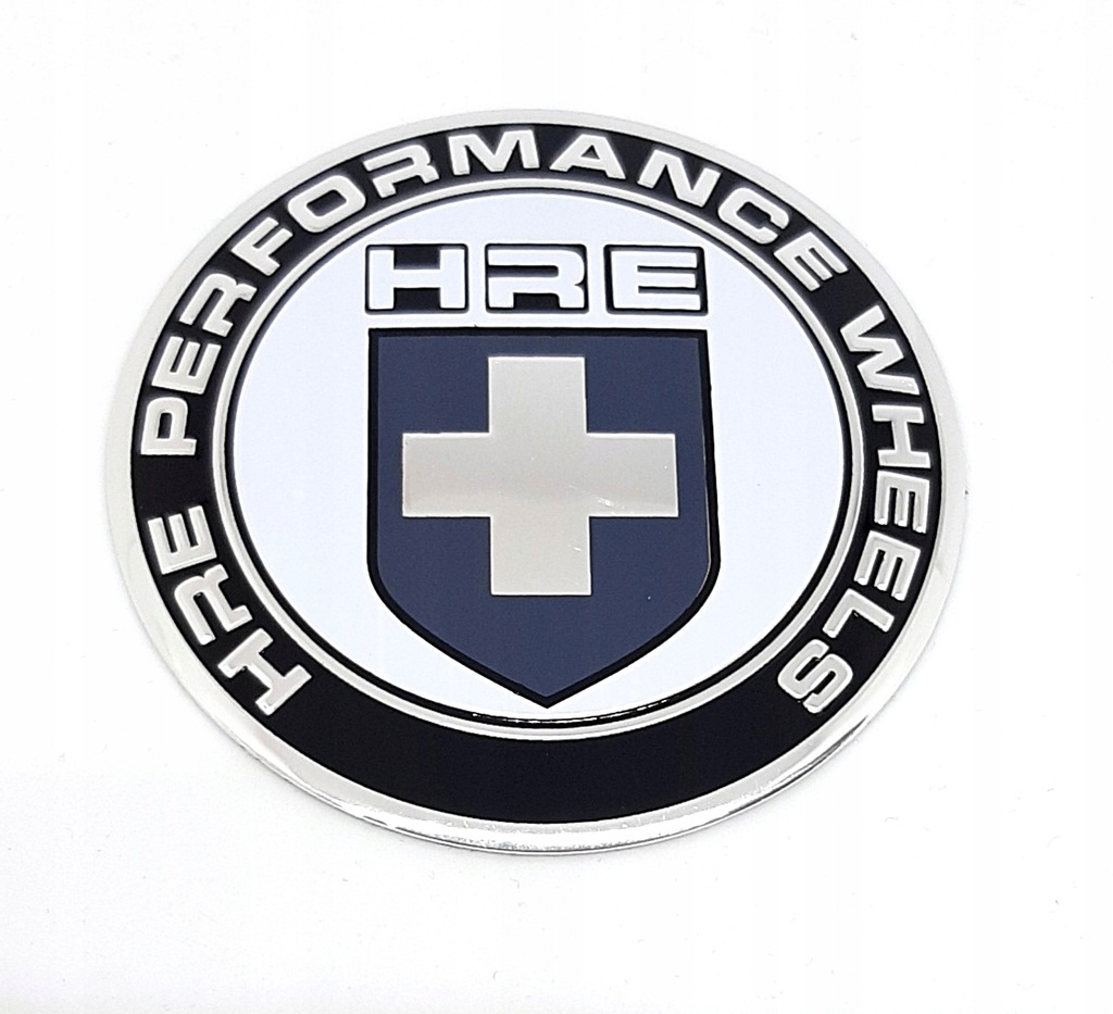 HRE PERFORMANCE WHEELS emblemat 64 mm czarny