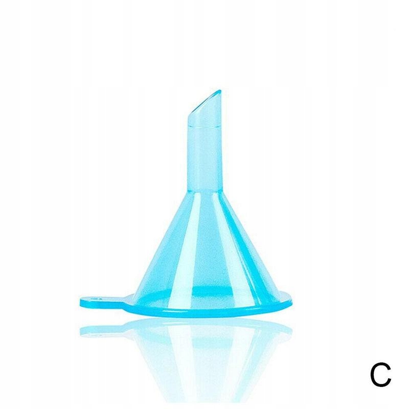 1x Mini plastikowa butelka z dyfuzorem perfum, lejek, płynny olej Sc, labor
