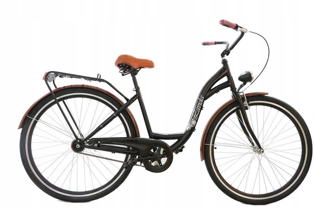 ROWER 26 DAMSKI LAVIDA CZARNY MIEJSKI STOŻKI NOWY 8372474398