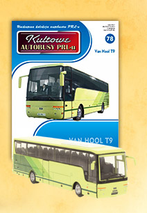 VAN HOOL T9 - Kultowe Autobusy PRL - skala 1:72