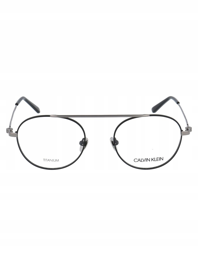 CALVIN KLEIN KOBIET SREBRNY OKULARY 50 MM