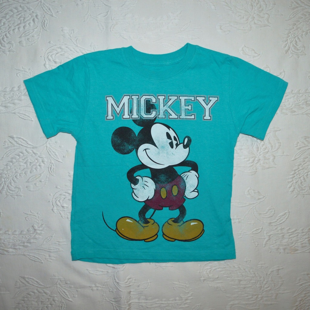 DISNEY T-SHIRT BLUZKA MYSZKA MICKEY 4-5l 110