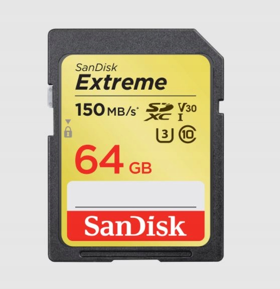 M3987 SANDISK EXTREME KARTA PAMIĘCI 100MB/S 64GB