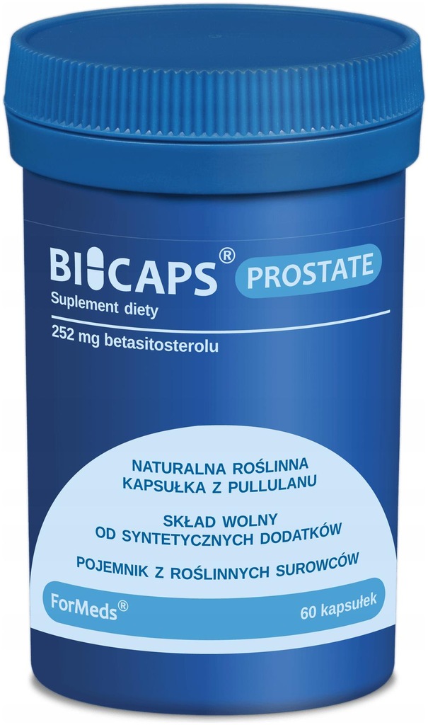 Suplement diety ForMeds Bicaps PROSTATE prostata dla mężczyzn 60 kapsułek