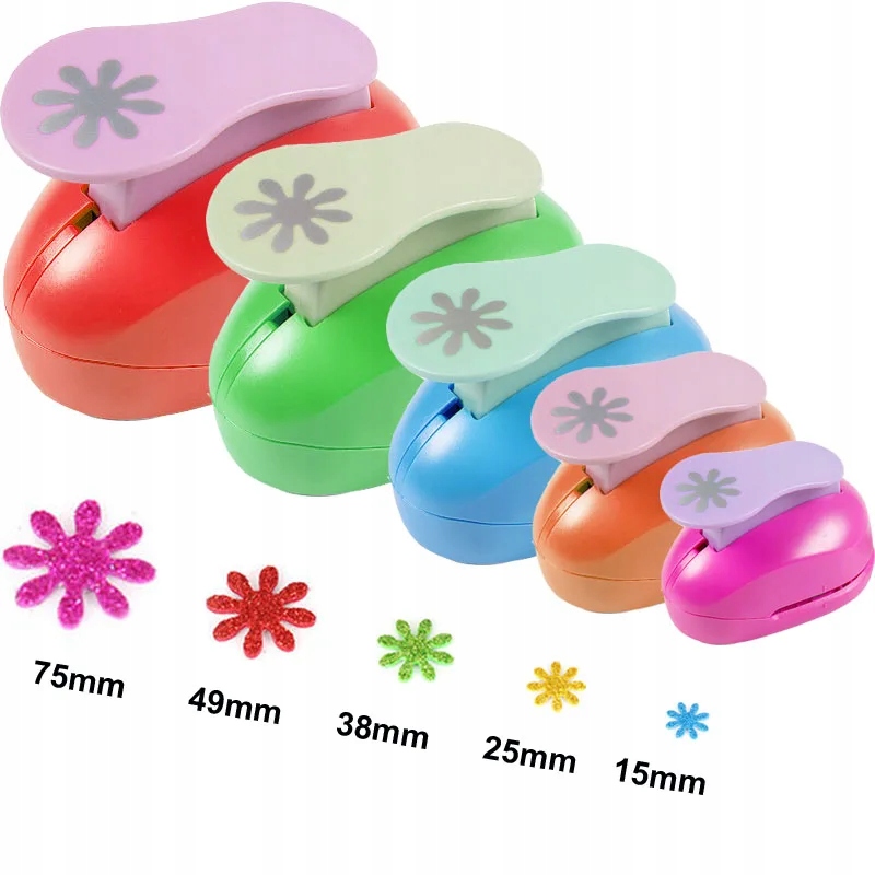 1pc Daisy Shaped Craft Hole Punch Scrapbooking School DIY Flower Paper