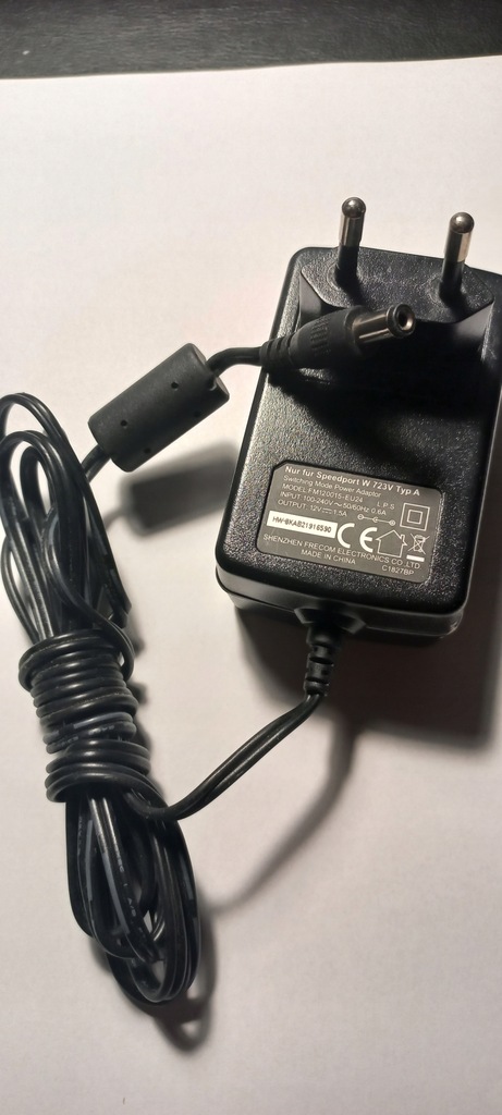 FSP - Adattatore Per Router Telekom/T-COM Speedport W723V/alimentazione 12V 1,5A - Foto 2