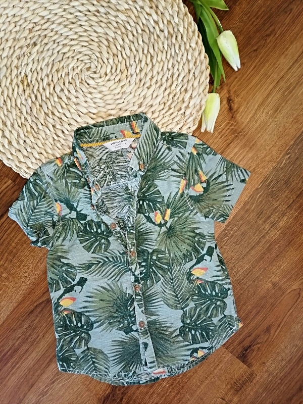KOSZULA HAWAJSKA 100% BAWEŁNA PRIMARK 92 J207