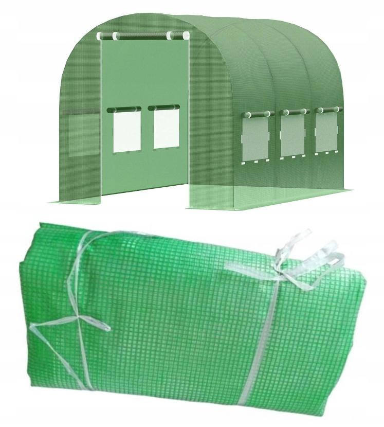 FOLIA OGRODOWA 2x3 M NA TUNEL OGRODOWY FOLIOWY ZAMIENNA OKNA DRZWI MOCNA