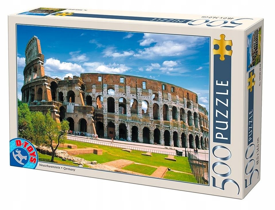 Puzzle 500 Rzym, Kolosseum