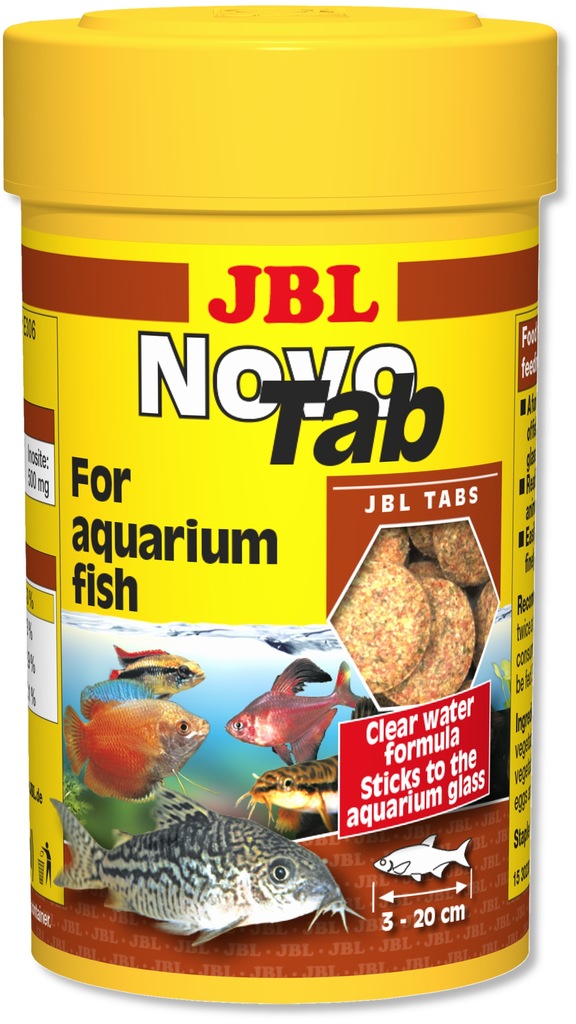 JBL NovoTab 60g/100ml - Pokarm ogólny tabletki