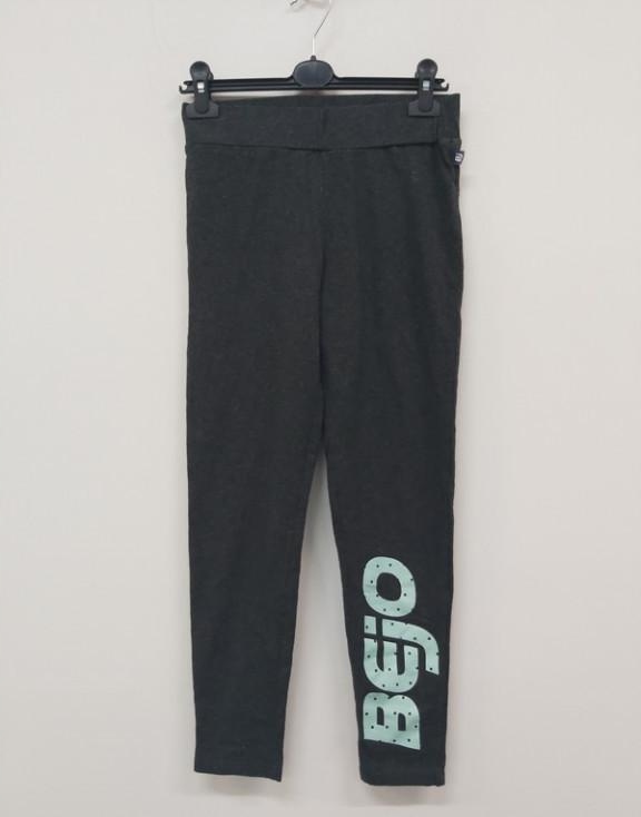 D1B302*BEJO LEGGINSY DZIECIĘCE SZARE 158 G01