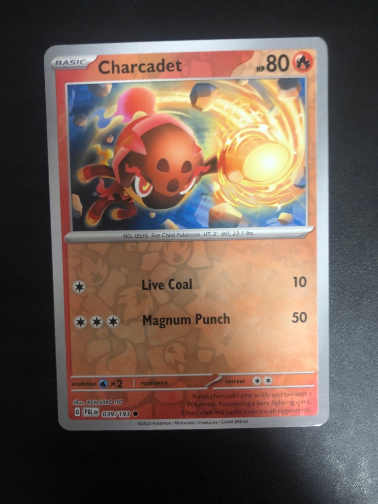 Charcadet R.HOLO Paldea Evolved 2023 039/193 POKEMON TCG