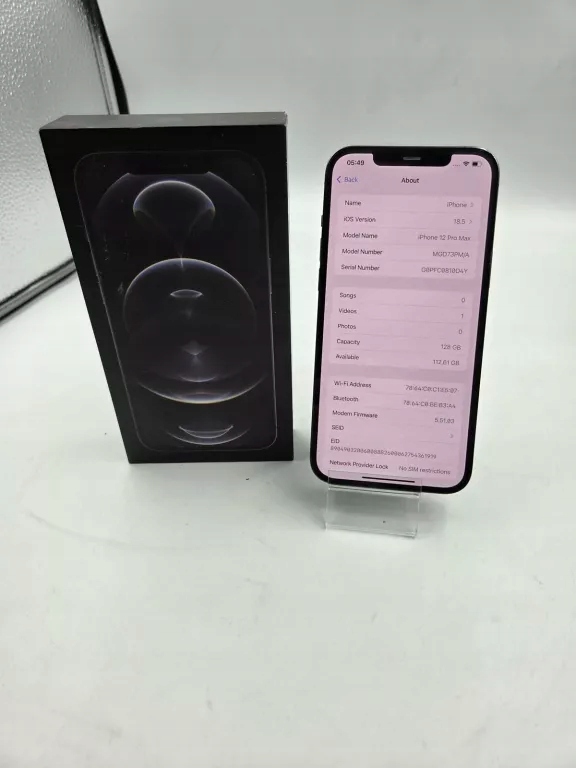 TELEFON IPHONE 12 PRO MAX PUDEŁKO