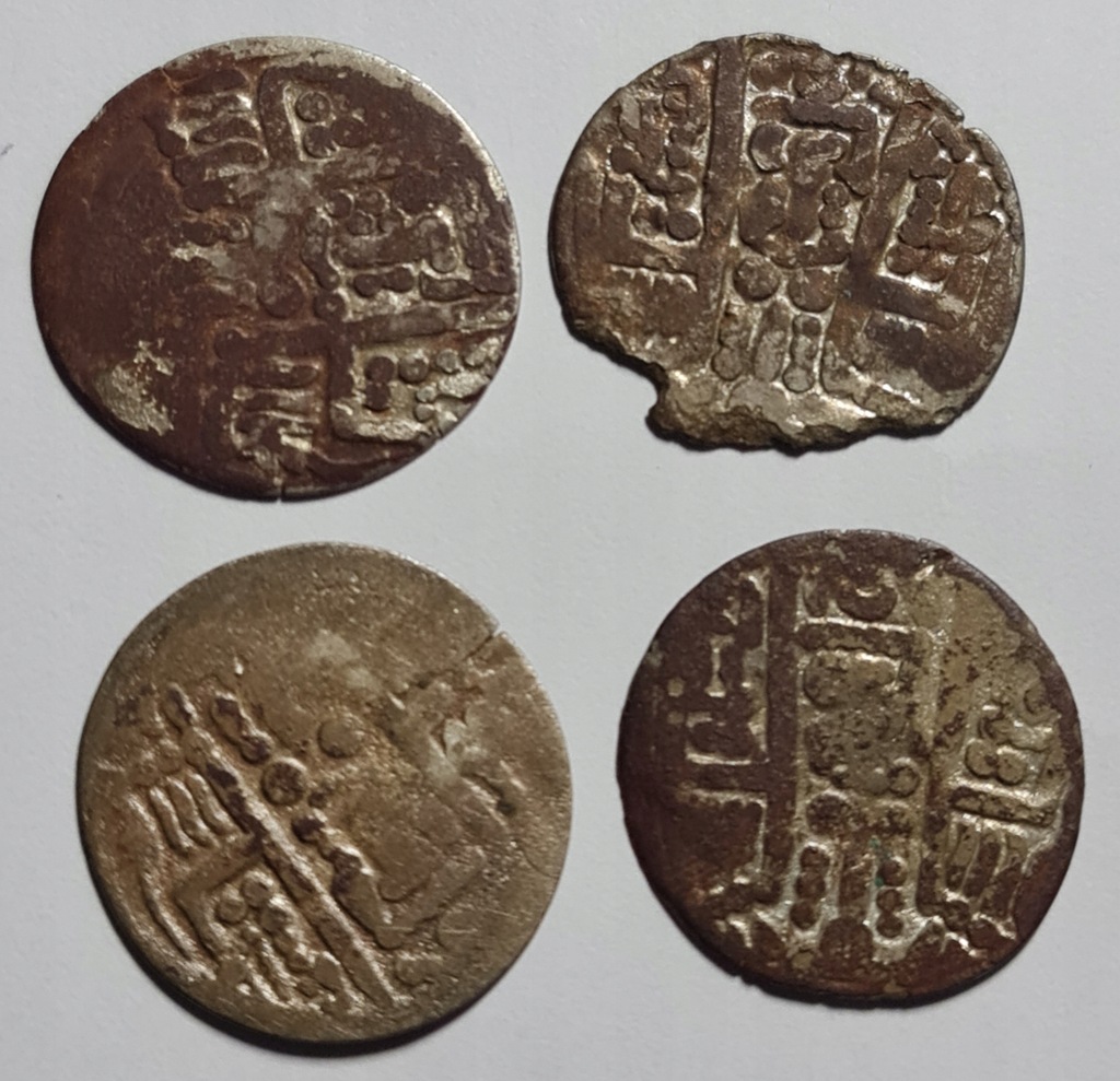 Zestaw 4 Drachm Bukhara Islam IX-Xw Ag-Zestaw 2/3