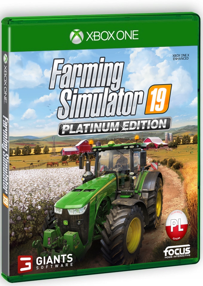 FARMING SIMULATOR 19 PLATINUM EDITION XBOX ONE - 8788569906 - oficjalne  archiwum Allegro