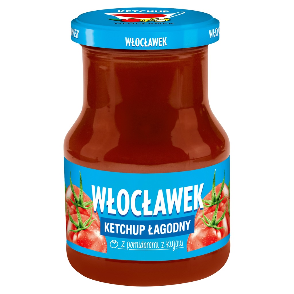 Ketchup łagodny pomidorowy Włocławek 380 g