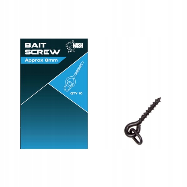 Nash Bait Screws Approx 13mm Wkrętka