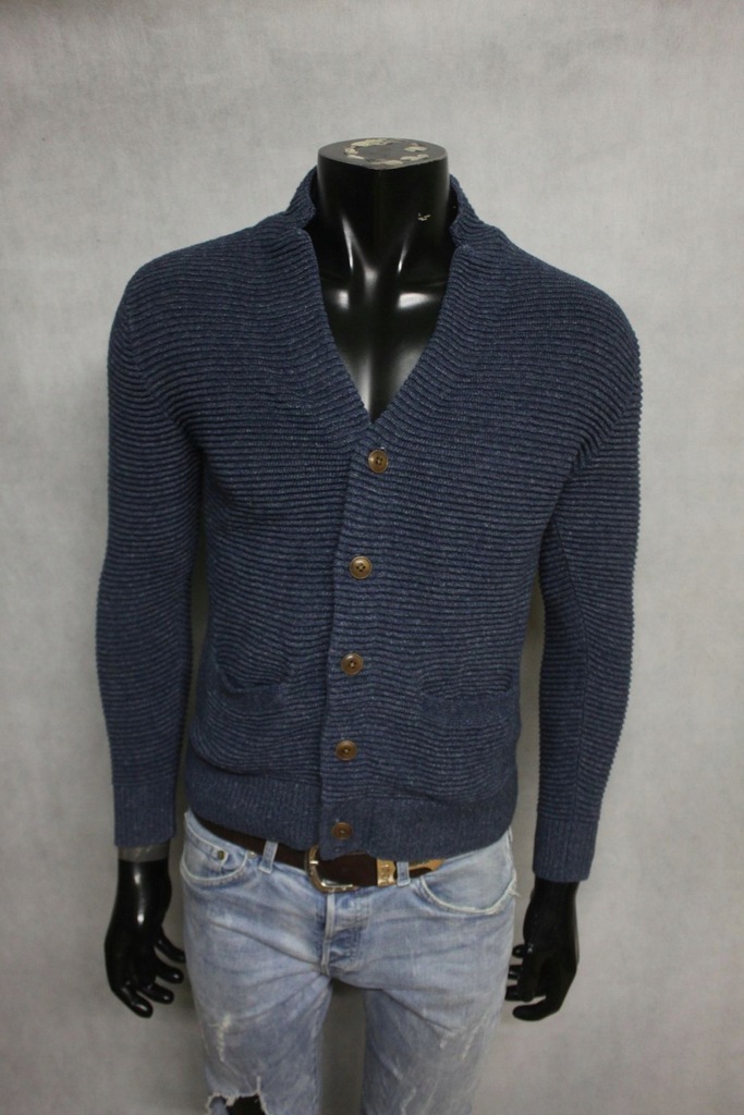 ABERCROMBIE&FITCH CARDIGAN SWETER NA GUZIKI