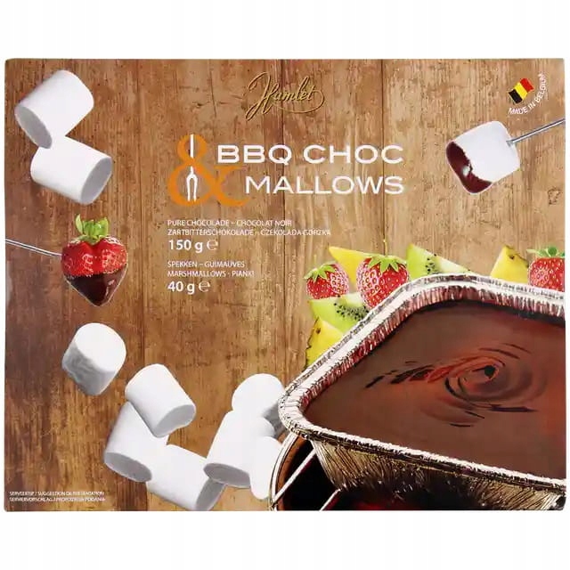 BBQ Choc & Mallows czekolada z piankami 190g