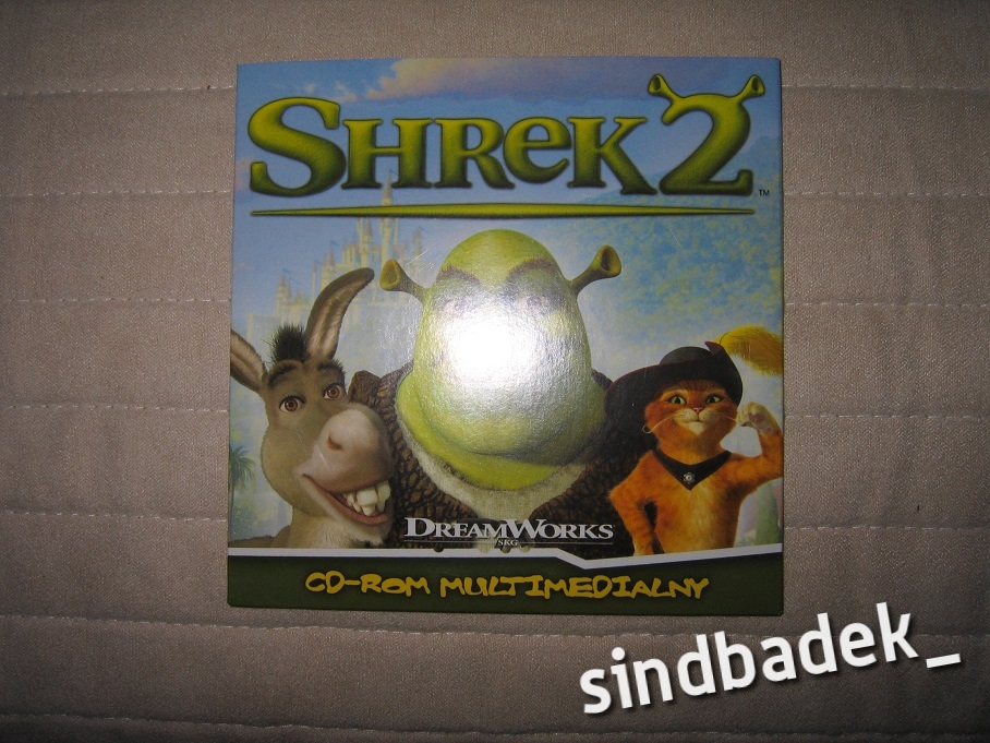 SHREK 2 CD ROM MULTIMEDIALNY