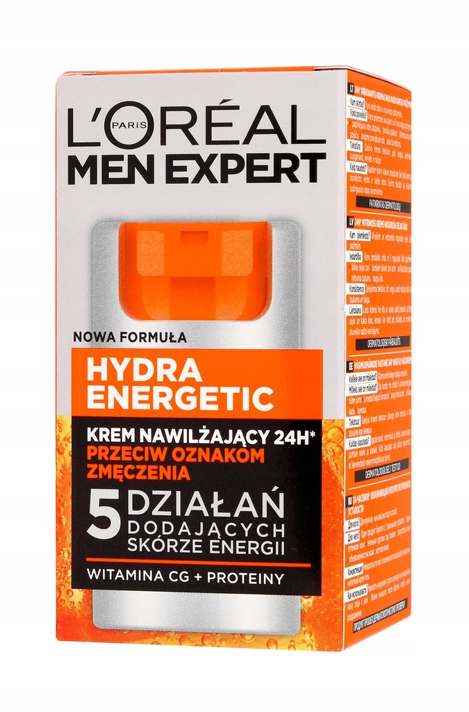 Loreal Men Expert Hydra Energetic Krem nawilżający przeciw oznakom zmęczeni