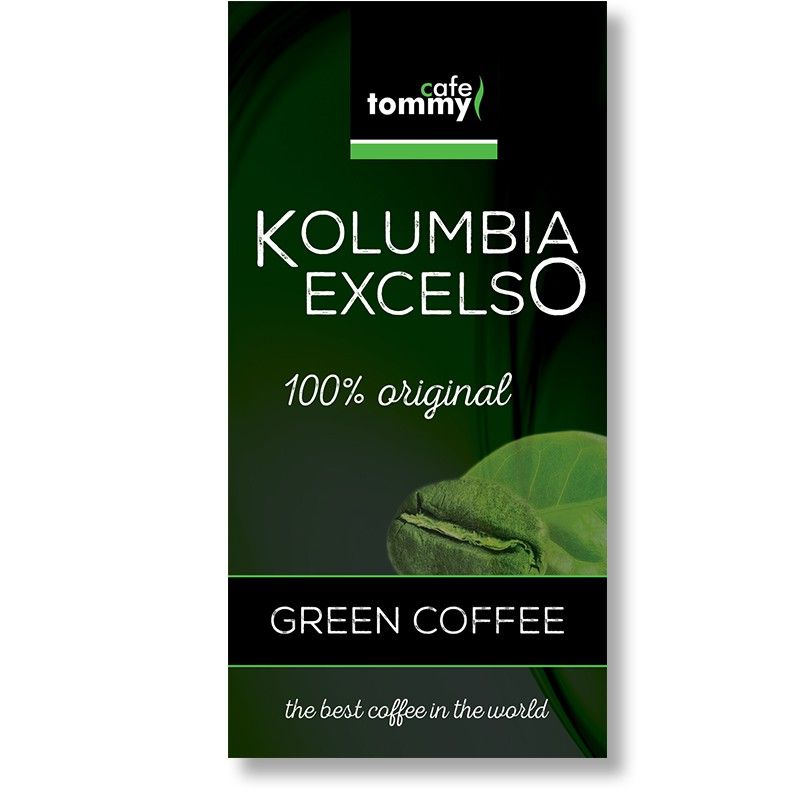 Zielona kawa Kolumbia Excelso 1kg